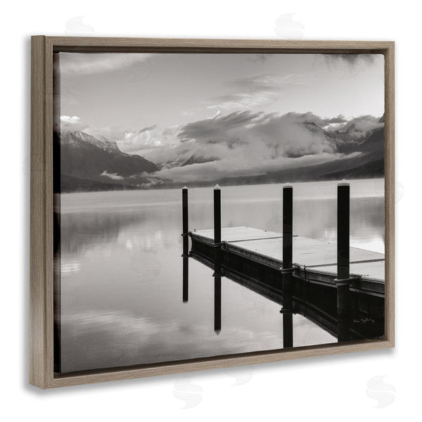 Stupell Industries Alan Majchrowicz | Lakeside Mountain Dock Wall Art