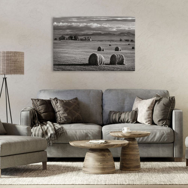 Stupell Industries Alan Majchrowicz | Montana Hay Bales Wall Art
