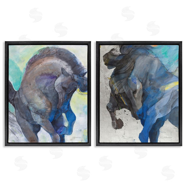 Stupell Industries Albena Hristova | Bucking Horse Joyful Play Wall Art