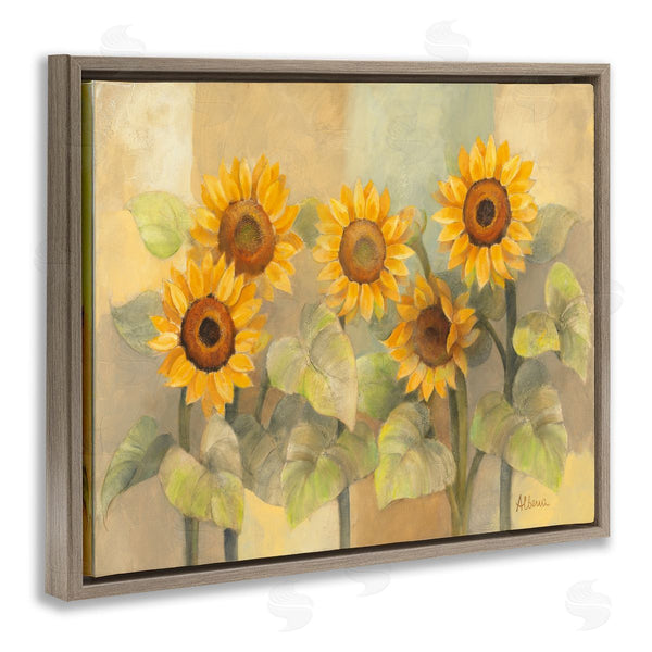 Stupell Industries Albena Hristova | Soft Vintage Sunflower Field