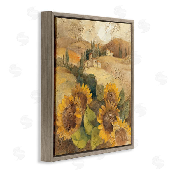 Stupell Industries Albena Hristova | Soft Vintage Tuscan Sunflowers Wall Art