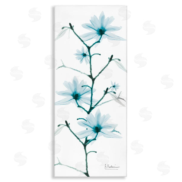 stupell industries Albert Koetsier | Blue Tree Blossom Florals Translucent Plant Photography Wall Art