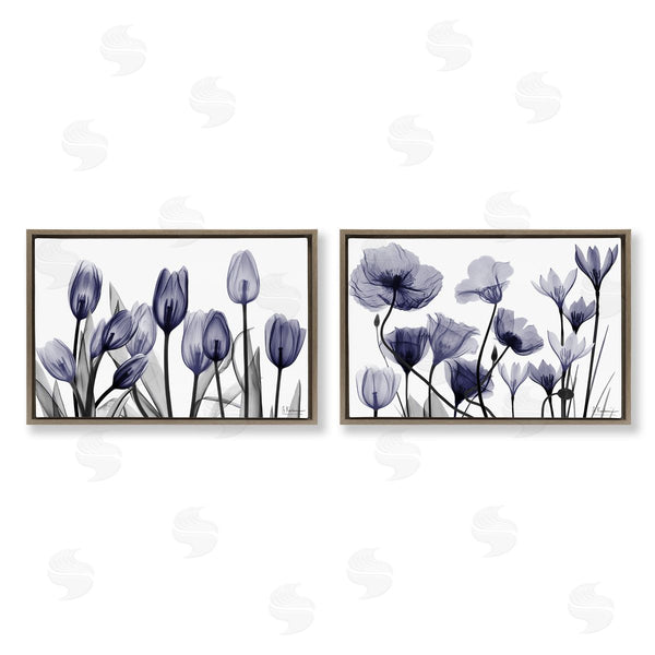 Stupell Industries Albert Koetsier | Dusk Delight Blue Flowers