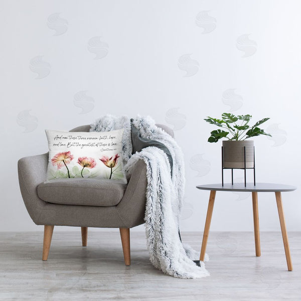 Stupell Industries Albert Koetsier | Faith Hope Love Floral