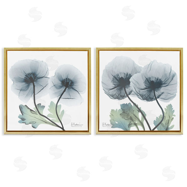 Stupell Industries Albert Koetsier | Luminous Sapphire Florals
