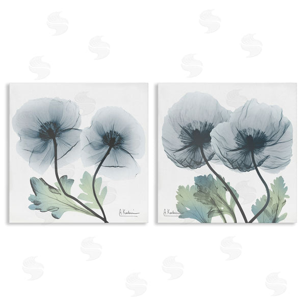 stupell industries Albert Koetsier | Luminous Sapphire Florals