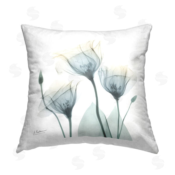 stupell industries Albert Koetsier | Minimal Tulip Buds Printed Throw Pillow