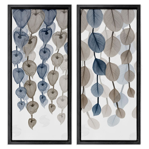 Stupell Industries Albert Koetsier | Neutral Opaque Cascading Leaves Wall Art
