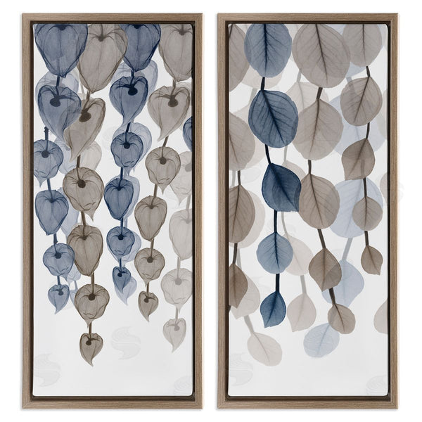 Stupell Industries Albert Koetsier | Neutral Opaque Cascading Leaves Wall Art