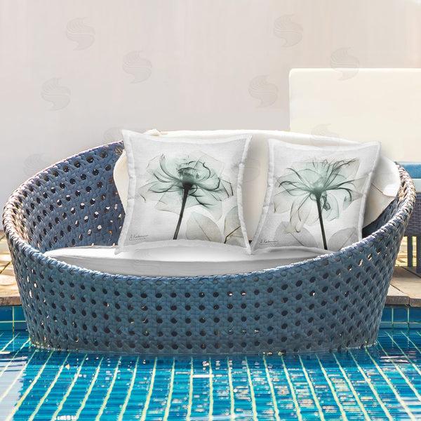 Stupell Industries Albert Koetsier | Serene Emerald Rose Printed Throw Pillow Set