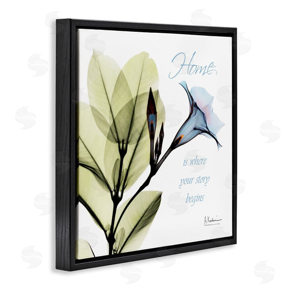 Stupell Industries Albert Koetsier | Your Story Begins Blue Floral