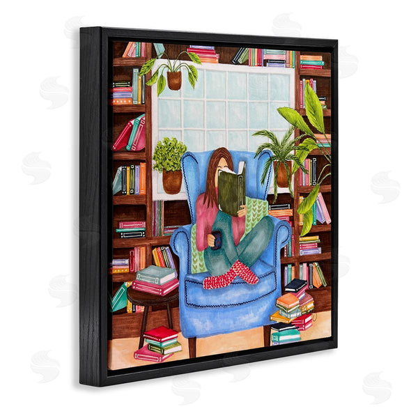 Stupell Industries Ale Saiz Studio | Cozy Reading Corner Wall Art