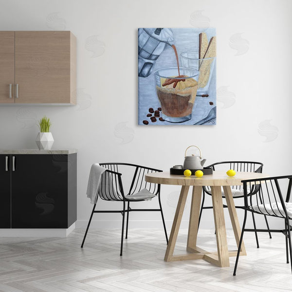 Stupell Industries Ale Saiz Studio | Decadent Dessert Espresso Pour Wall Art