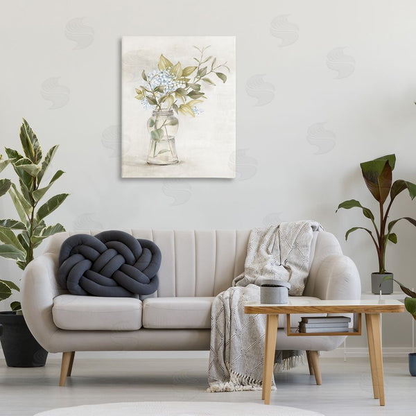 Stupell Industries Alex Black | Soft Cottage Blooms Vase Wall Art