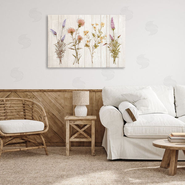 Stupell Industries Alex Black | Wild Flower Sprigs Wall Art
