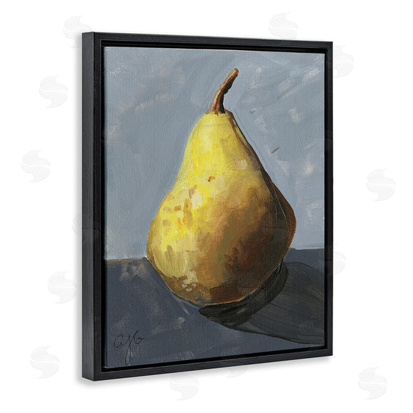 Stupell Industries Alexandria Gilbert Kincaid | Abstract Shadowed Pear Wall Art