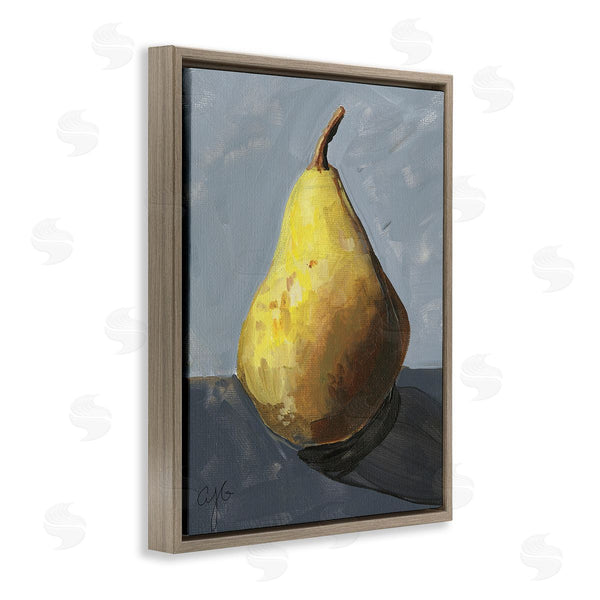 Stupell Industries Alexandria Gilbert Kincaid | Abstract Shadowed Pear Wall Art