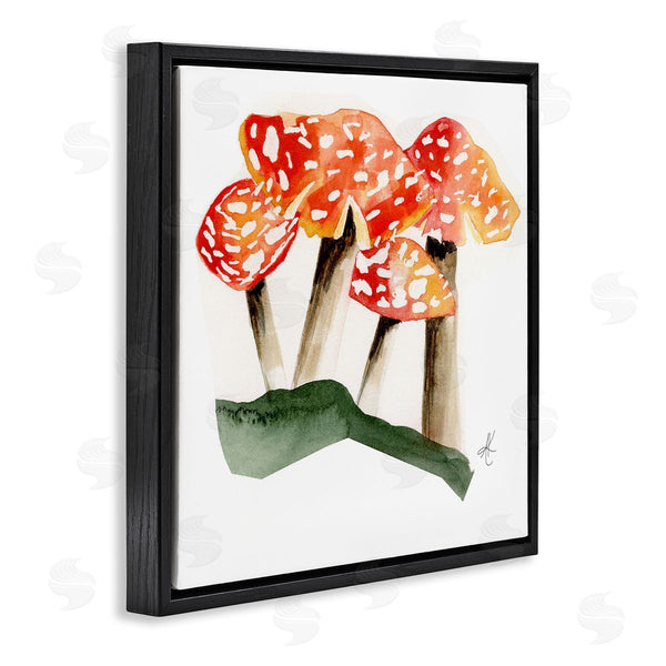 Stupell Industries Alexandria Gilbert Kincaid | Dotted Red Mushrooms Wall Art