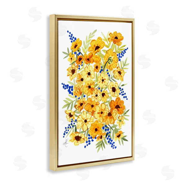 Stupell Industries Alexandria Gilbert Kincaid | Golden Cosmos Flowers