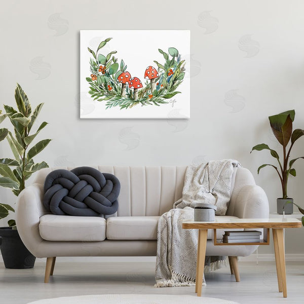 Stupell Industries Alexandria Gilbert Kincaid | Mushrooms And Greens Wall Art