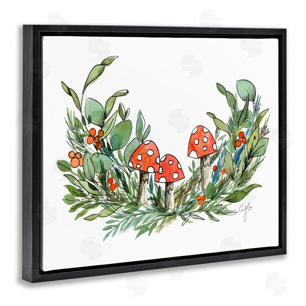 Stupell Industries Alexandria Gilbert Kincaid | Mushrooms And Greens Wall Art