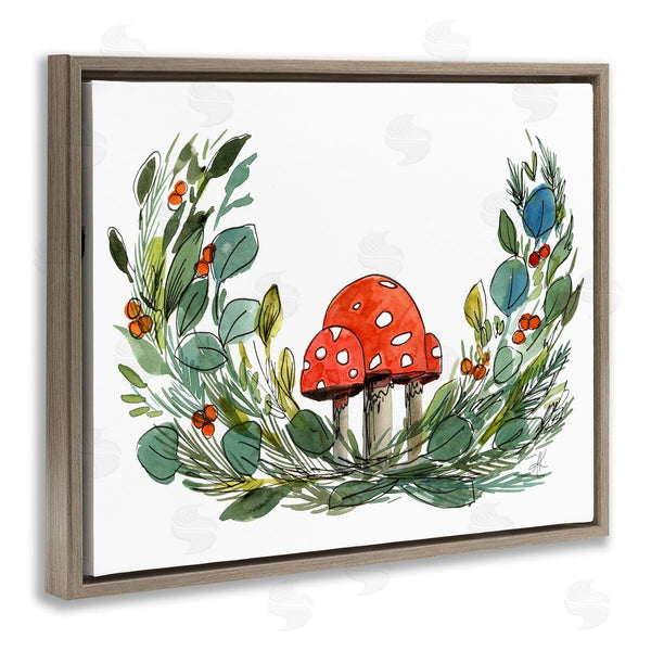 Stupell Industries Alexandria Gilbert Kincaid | Mushrooms & Greens Wall Art