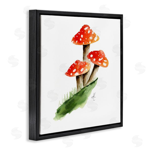 Stupell Industries Alexandria Gilbert Kincaid | Red Mushroom Trio Wall Art