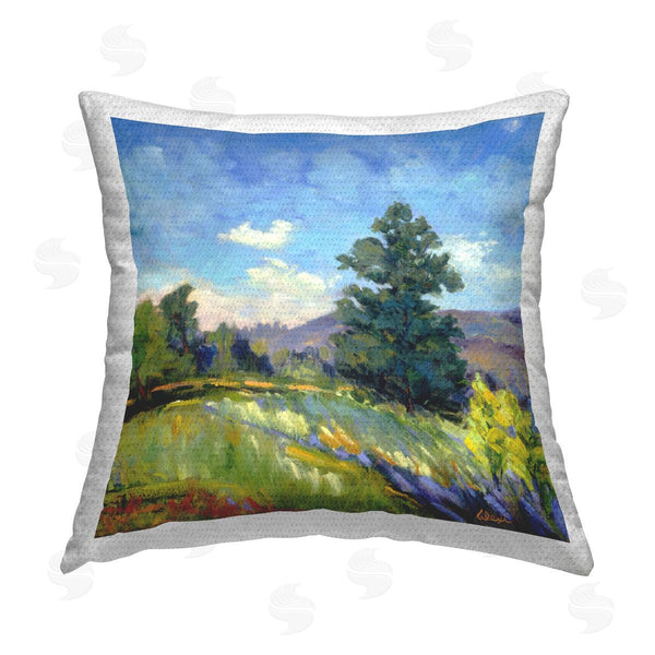 Stupell Industries Alexi Fine | Rural Nature Landscape Printed Throw Pillow
