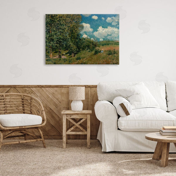 Stupell Industries Alfred Sisley | Classic Cloudy Landscape Wall Art