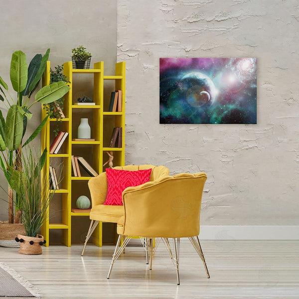 Stupell Industries Ali Chris | Eclipsing Cosmos Planets Wall Art