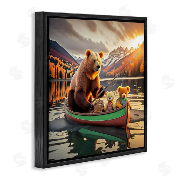 Stupell Industries Alina Georgescu | Bear & Friends On Boat