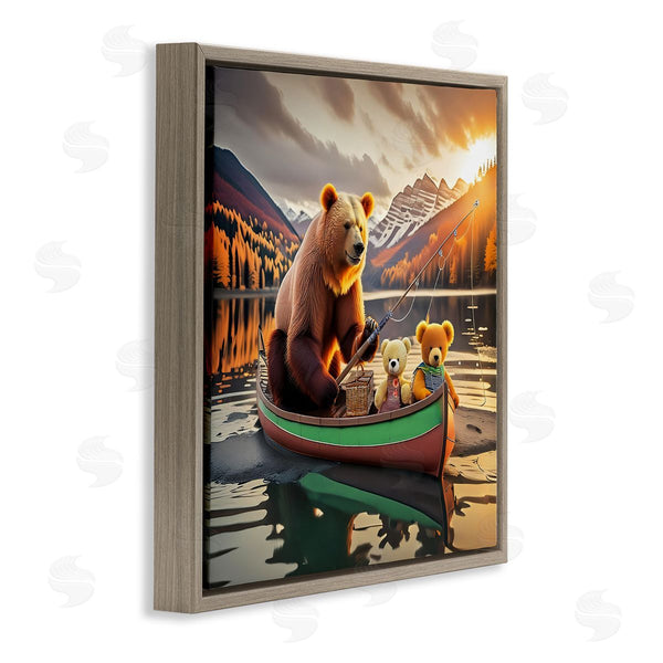 Stupell Industries Alina Georgescu | Bear & Friends On Boat