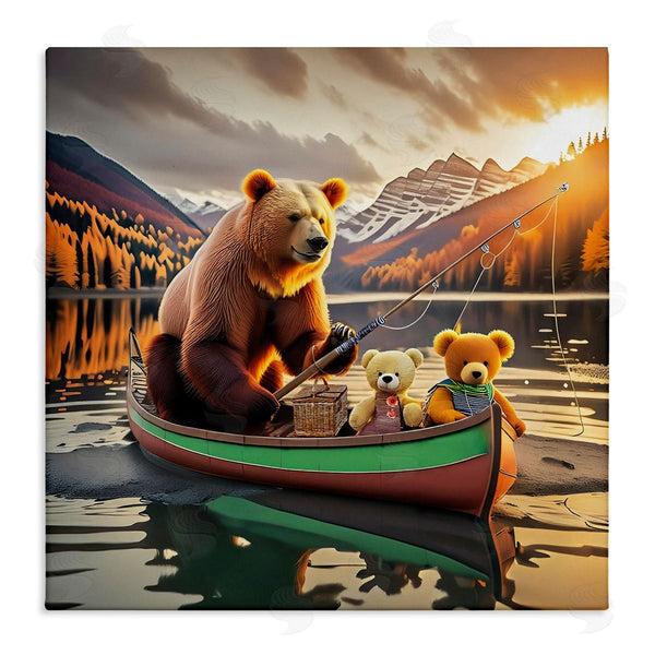 stupell industries Alina Georgescu | Bear & Friends on Boat