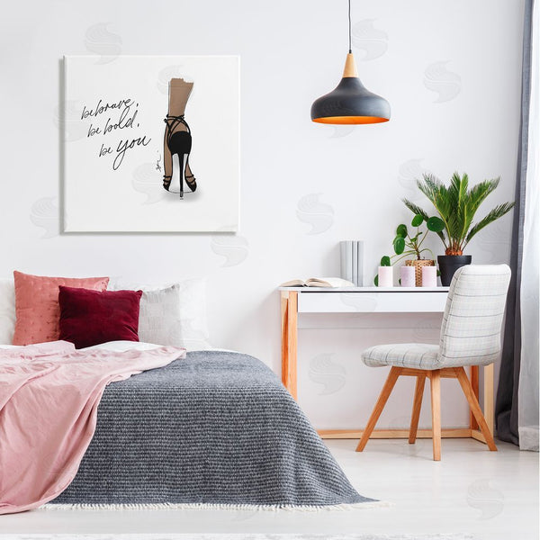 Stupell Industries Alison Petrie | Be Brave Bold You Fashion Wall Art