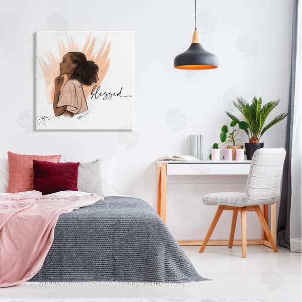 Stupell Industries Alison Petrie | Blessed Woman Portrait Wall Art