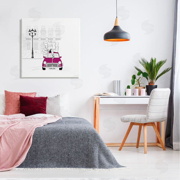 Stupell Industries Alison Petrie | Fashion Brand Shopping Town Wall Art