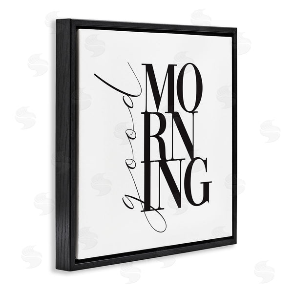 Stupell Industries Alison Petrie | Good Morning Modern Text Wall Art
