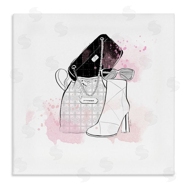 stupell industries Alison Petrie | Stylish Glam Fashion Purses Wall Art