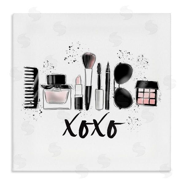stupell industries Alison Petrie | Xoxo Various Glam Makeup Wall Art