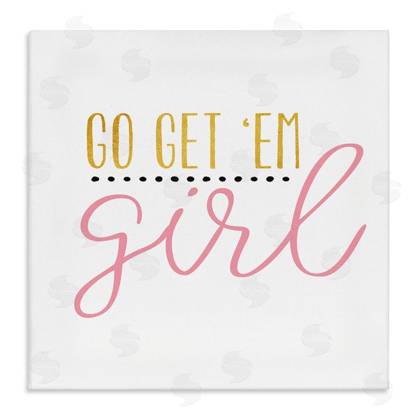 stupell industries Alli Rogosich | Go Get Em Girl Motivational Wall Art