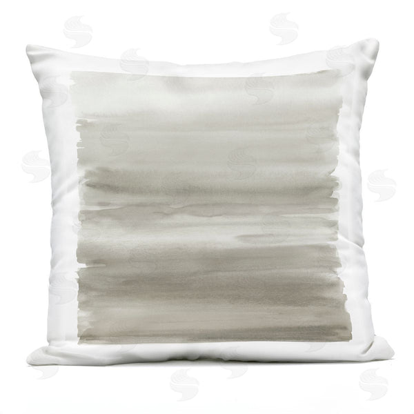Stupell Industries Allie Corbin | Abstract Grey Gradient Printed Throw Pillow