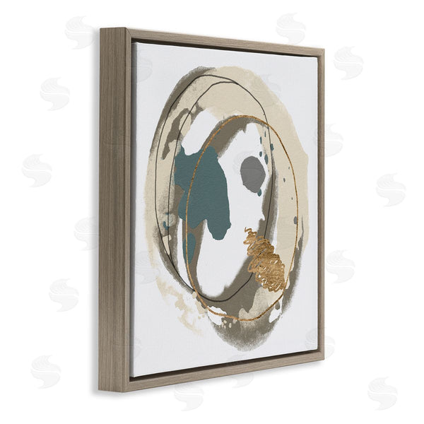 Stupell Industries Alonzo Saunders | Circular Inclusion Abstract Shapes Wall Art