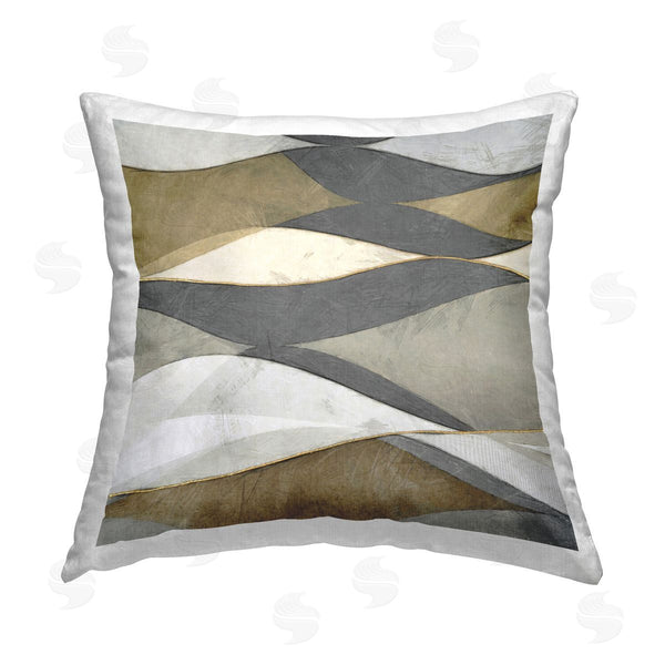 stupell industries Alonzo Saunders | Southwestern Arch Shapes Printed Throw Pillow