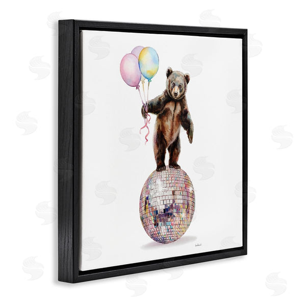 Stupell Industries Amanda Greenwood | Bear & Balloons Disco