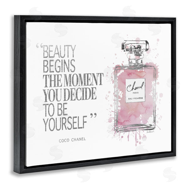 Stupell Industries Amanda Greenwood | Beauty Begins Fashion Perfume