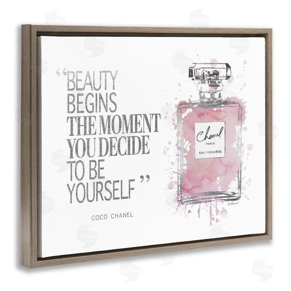 Stupell Industries Amanda Greenwood | Beauty Begins Fashion Perfume