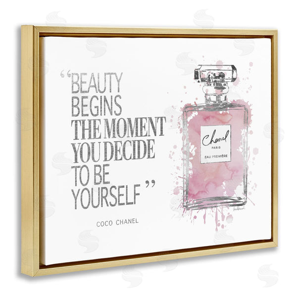 Stupell Industries Amanda Greenwood | Beauty Begins Fashion Perfume