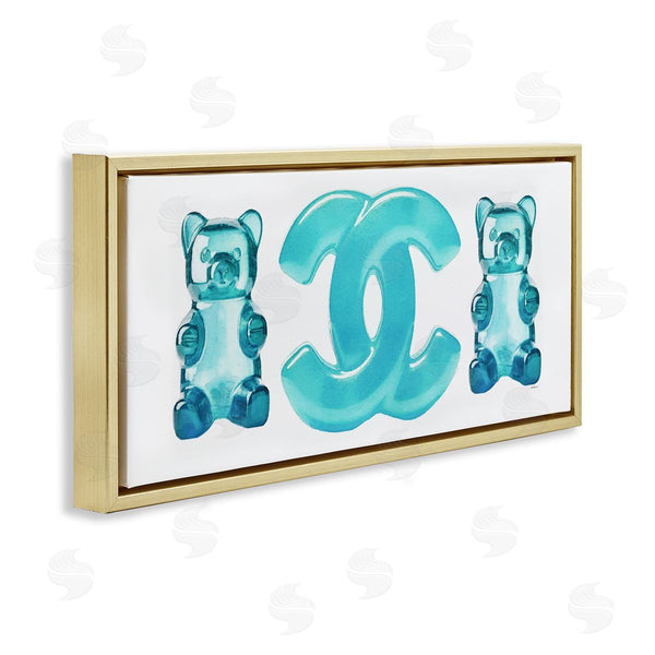 Stupell Industries Amanda Greenwood | Blue Glam Gummy Wall Art