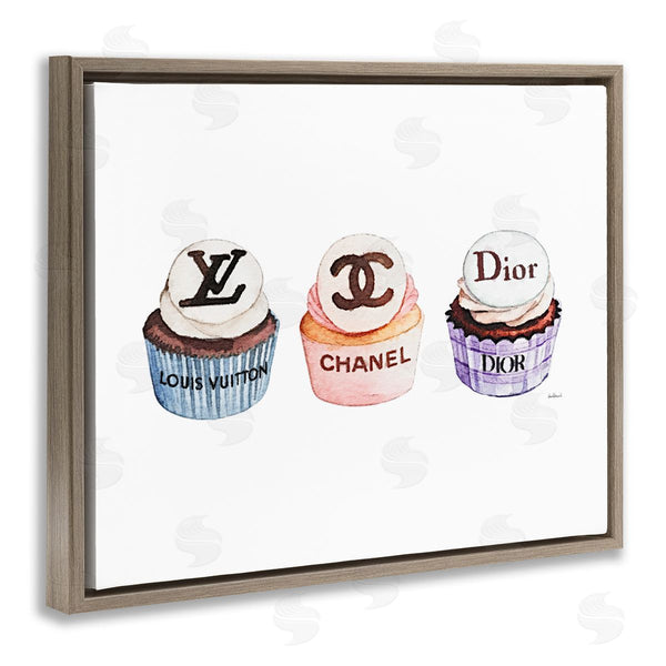 Stupell Industries Amanda Greenwood | Chic Fashion Cupcake Trio Wall Art