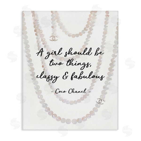 stupell industries Amanda Greenwood | Classy & Fabulous Fashion Quote